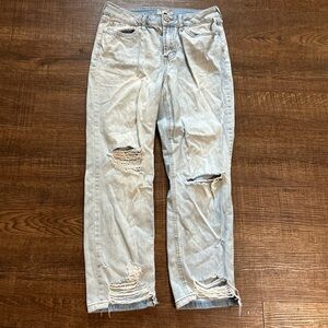 Rewash Women’s Distressed Blue Jeans